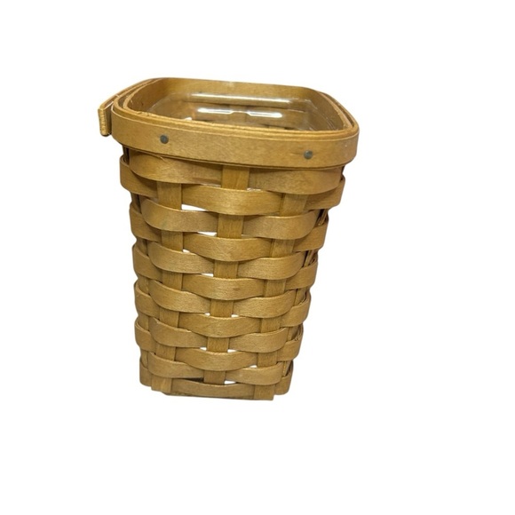 Longaberger basket small tapered brown liner - Picture 4 of 9